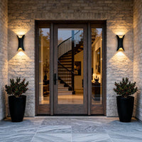 Luminara | Stylish Modern Curved LED Outdoor Wall Sconce Light 2