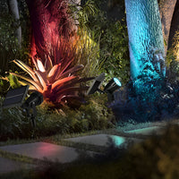 Luminara | Versatile Adjustable LED RGB Solar Spotlight 2