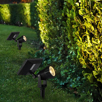 Luminara | Versatile Adjustable LED RGB Solar Spotlight 4