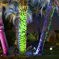Luminara | Versatile Adjustable LED RGB Solar Spotlight 7