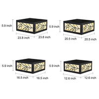 LunaStone | Elegant Modern Square LED Outdoor Gate Pillar Light 5