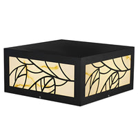 LunaStone | Elegant Modern Square LED Outdoor Gate Pillar Light 7