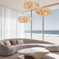 NimbusGlow | Modern Elegant Cloud Pendant Light Fixture for Soft Illumination 8
