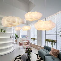 NimbusGlow | Modern Elegant Cloud Pendant Light Fixture for Soft Illumination 9