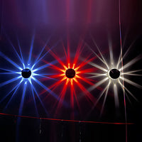 PetalGlow | Vibrant Adjustable Solar Outdoor Wall Light Fixture 6