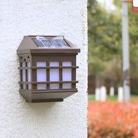 SolaraLight | Efficient Modern Solar LED Outdoor Wall Lamp 0