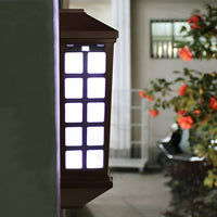 SolaraLight | Efficient Modern Solar LED Outdoor Wall Lamp 6