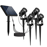 SolaraLight | Versatile Adjustable Solar Powered Landscape Spotlight 8