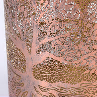 SylvanGlow | Charming Retro Solar Lantern with Tree Projection 6