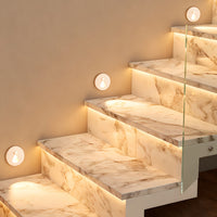 Stair Step Light - Motion Sensor Recessed LED, Aluminium