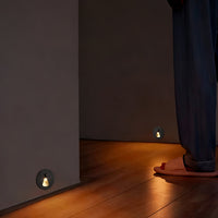 Stair Step Light - Motion Sensor Recessed LED, Aluminium