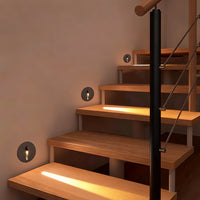 Stair Step Light - Motion Sensor Recessed LED, Aluminium