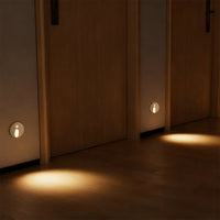 Stair Step Light - Motion Sensor Recessed LED, Aluminium