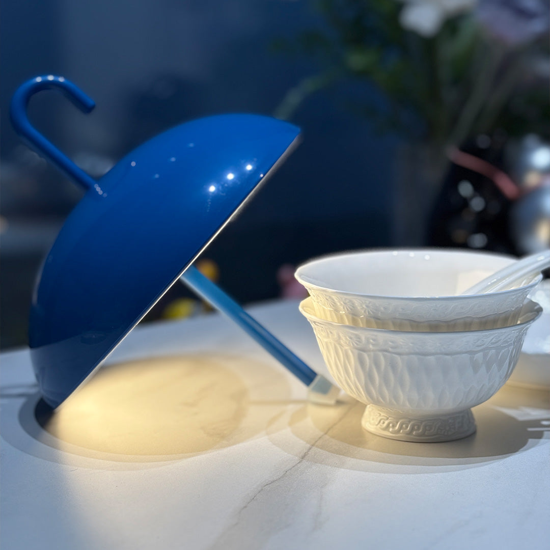 Umbrella Rechargeable Table Lamp - IP44 Outdoor LED Touch Dimming