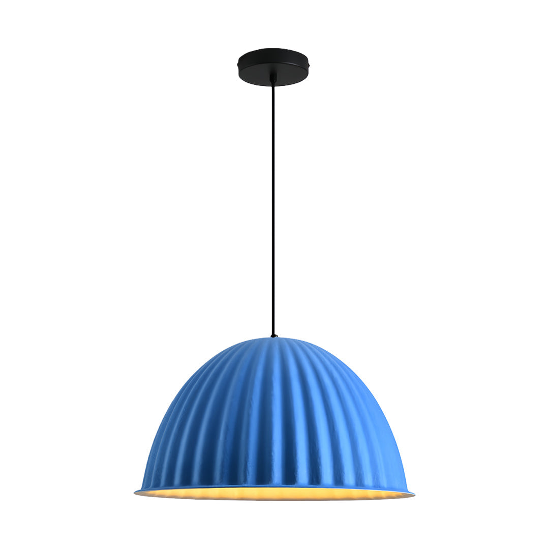 Felt Pumpkin Pendant Light - Acoustic PET Dome 35-77cm