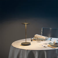 Buffet Cordless Table Lamp — 34 cm Aluminium, Dimmable 3000-6000K