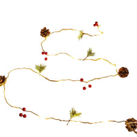 Christmas String Lights — Hanging LED Ornament Set, Two-Pack