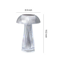 Jellyfish Acrylic Table Lamp — Cordless Colour-Changing LED