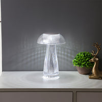 Jellyfish Acrylic Table Lamp — Cordless Colour-Changing LED
