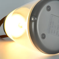 Portable Table Lamp — Cordless Spiral LED, USB Rechargeable