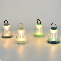 Portable Table Lamp — Cordless Spiral LED, USB Rechargeable