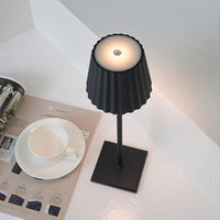 Buffet Cordless Table Lamp — Aluminium Touch Dimming Rechargeable