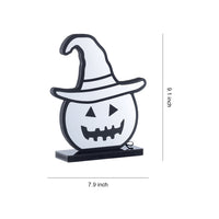 Halloween Pumpkin Light — Witch Hat Acrylic LED Lamp