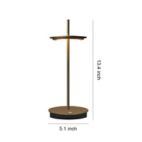 Buffet Cordless Table Lamp — 34 cm Aluminium, Dimmable 3000-6000K