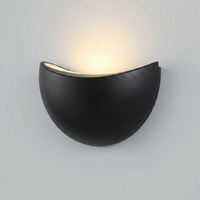 Luminara Modern Minimalist Outdoor Wall Sconce — alternate angle