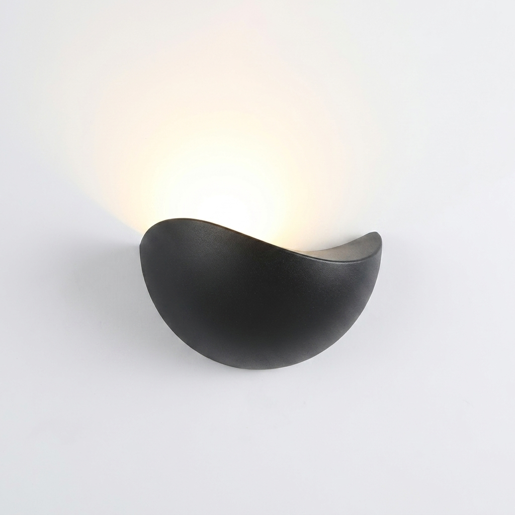 Luminara | Modern Minimalist Outdoor Wall Light Sconce for Elegant Illumination