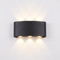 LumiGuard Waterproof Outdoor Wall Sconce — Black finish