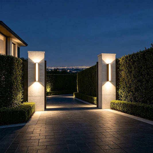 Linear Up Down Wall Light — IP65 Outdoor LED, Four Sizes
