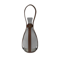Bottle Glass Table Lamp — Cordless Rechargeable Mid-Century LED
