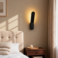 Backlit LED Wall Light - Minimalist Aluminium Sconce