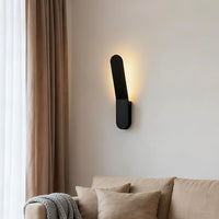Backlit LED Wall Light - Minimalist Aluminium Sconce