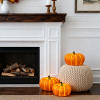 Halloween Pumpkin Lantern — Weatherproof Resin LED Light