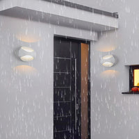 Minimalist Outdoor Wall Light — 6W Aluminium LED Sconce