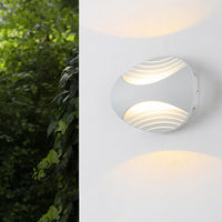 Minimalist Outdoor Wall Light — 6W Aluminium LED Sconce