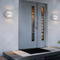 Minimalist Outdoor Wall Light — 6W Aluminium LED Sconce