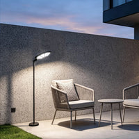 Solar Motion Sensor Outdoor Lamp — Floor or Wall Mount, IP54