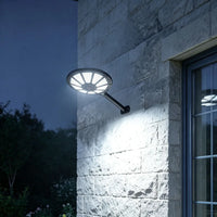Solar Motion Sensor Outdoor Lamp — Floor or Wall Mount, IP54