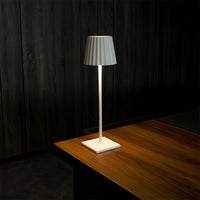 Buffet Cordless Table Lamp — Aluminium Touch Dimming Rechargeable