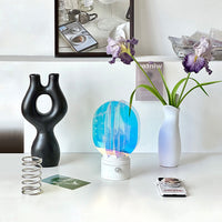 Aurora Acrylic Table Lamp - Rechargeable Colour-Changing LED
