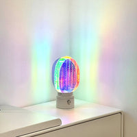 Aurora Acrylic Table Lamp - Rechargeable Colour-Changing LED