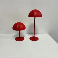 Mushroom Iron Table Lamp — Cordless 34 cm, Dimmable 3000-6000K