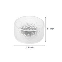Round Ice Brick Solar Step Lights — 4 Pack Acrylic, IP65