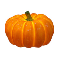 Halloween Pumpkin Lantern — Weatherproof Resin LED Light