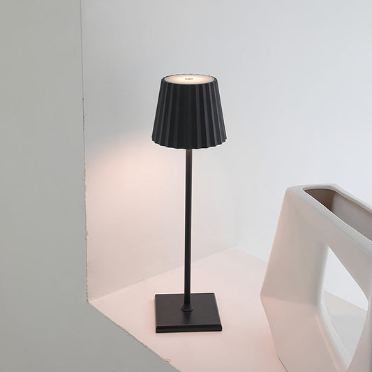 Buffet Cordless Table Lamp — Aluminium Touch Dimming Rechargeable
