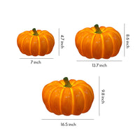 Halloween Pumpkin Lantern — Weatherproof Resin LED Light