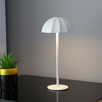 Mushroom Iron Table Lamp — Cordless 34 cm, Dimmable 3000-6000K